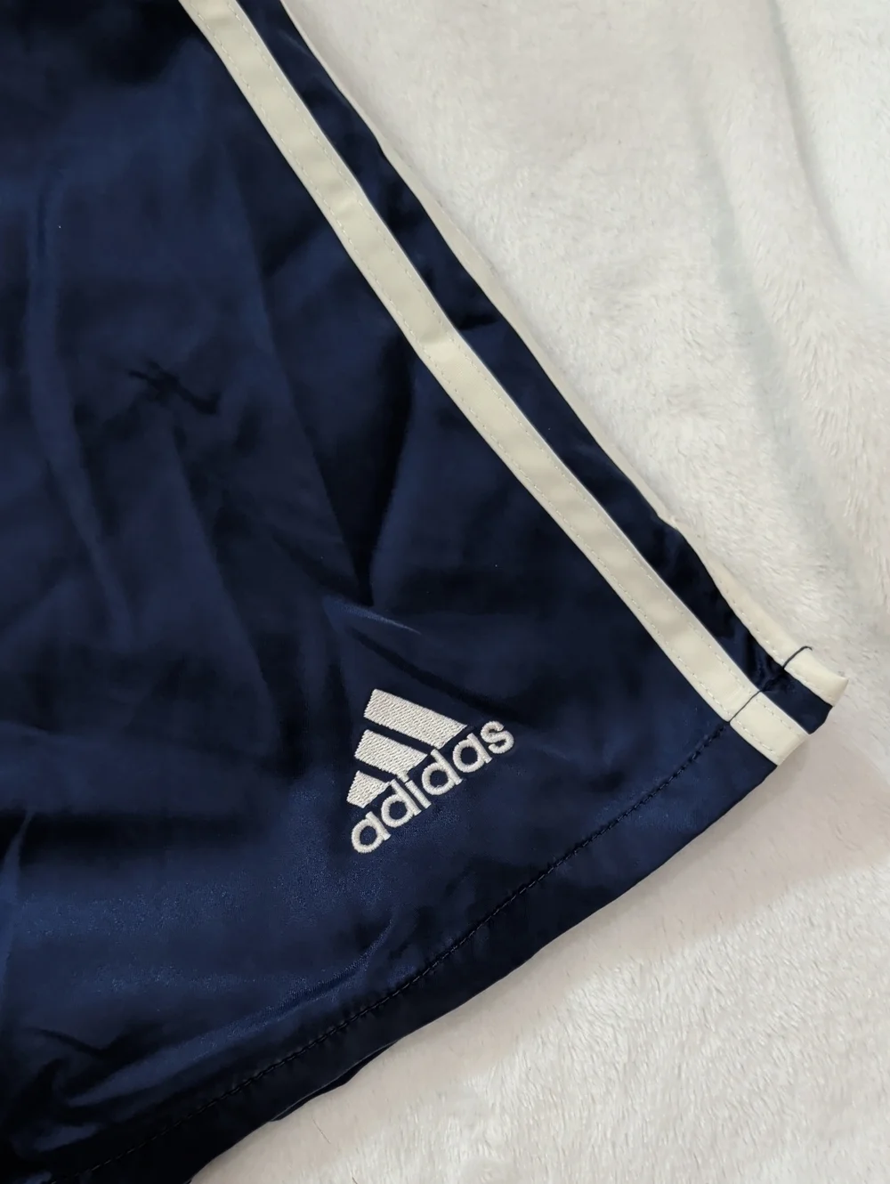 Dark Blue Lightweight Adidas Shorts